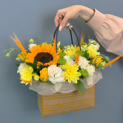 х Сумочка с подсолнухом N 66999