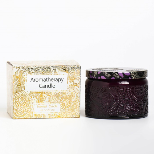 Свеча ароматическая в банке "SAарт. BLACK FRUITS", 5х7 см, ежевика  7999243