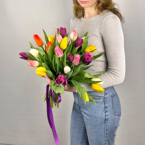 Тюльпаны 25 шт. МИКС (без упаковки) арт. 7338