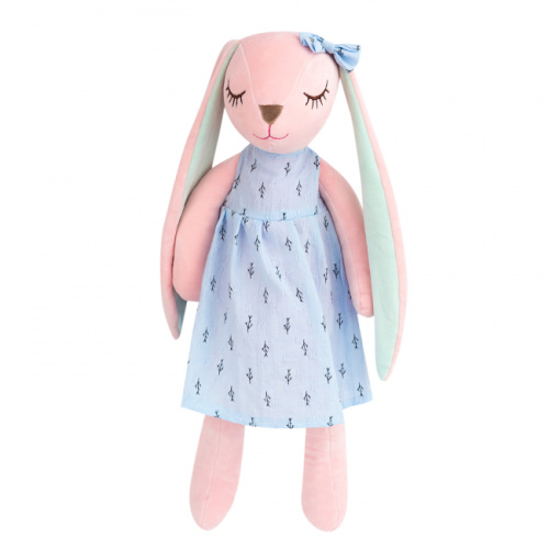 Мягкая игрушка Спящая зайка 34-38 см арт. 41889